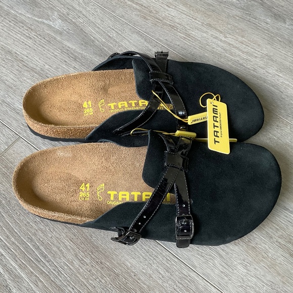 TATAMI BIRKENSTOCK Clog Black Size 41 Women’s Size 10 New Never Worn - Picture 2 of 9